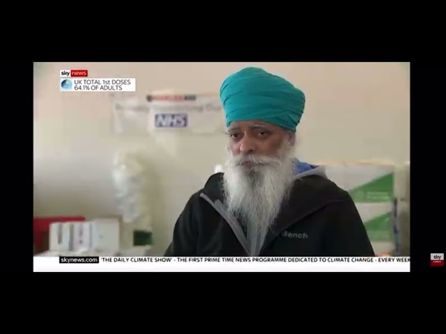 Sky News Interview Ravi Singh | India Covid Crisis | Preparing to send Oxygen Machines to India