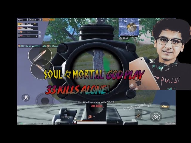 SOUL々MORTAL Alone 33 Kills Kinda SOLO vs Squad Agressive Clutch GamePlay