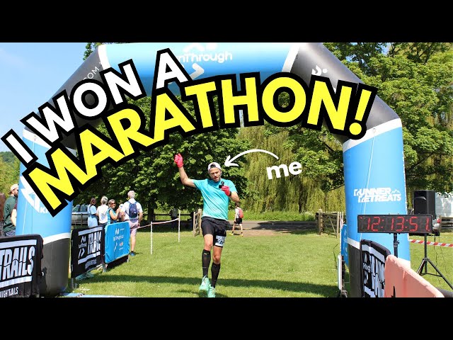 WINNING A MARATHON!  Final 42k long run before Comrades!