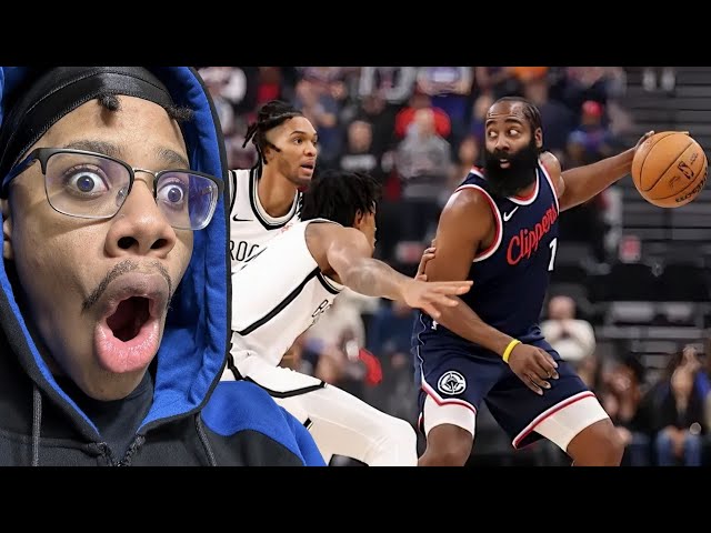 Reacting to Nets vs Clippers Full Game Highlights