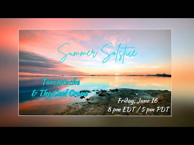 Midsummer Chat with Gerald of Tarotstache & Colleen Pearl