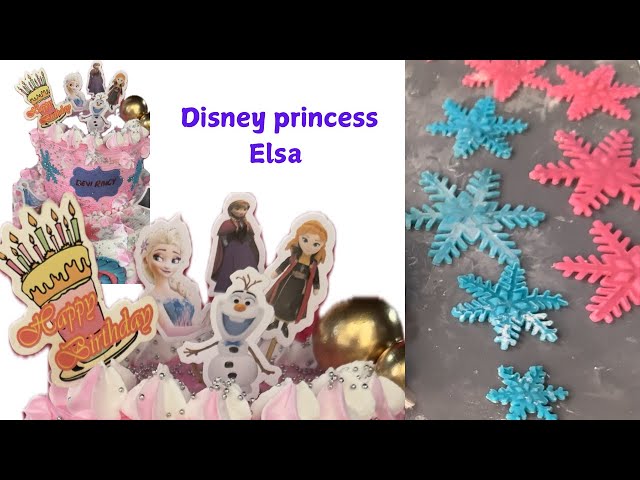 How to make a Disney Princess Elsa|| #vlog #cakedecorating  #daily #telugu   @ChefAsha.