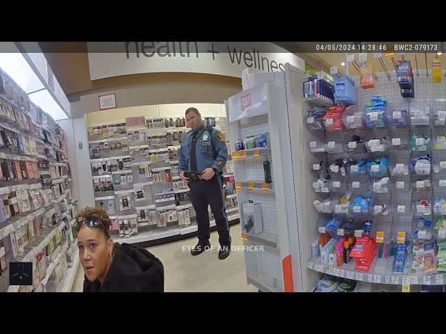 Makeup Thief Loads Pockets and Gets Caught in the Act