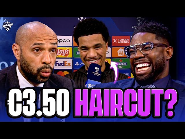 Micah Richards banters Malik Tillman about his trim! | UCL Today | CBS Sports Golazo