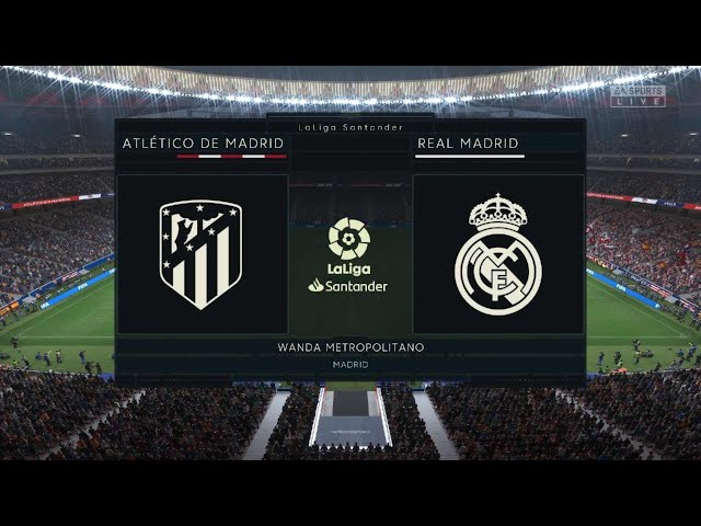 FIFA 22 LaLiga ATLETICO DE MADRID-REAL MADRID Ps5 4k