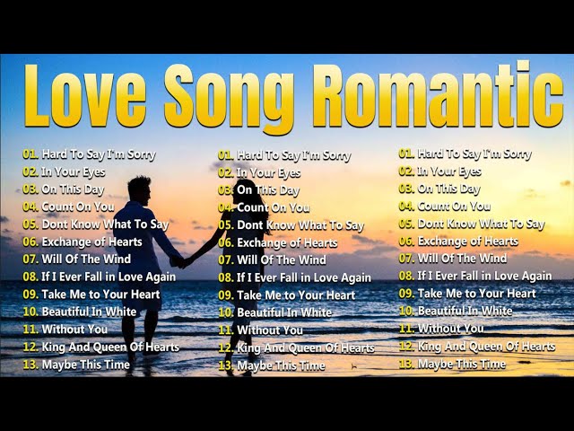 Romantic Old Love Songs 70's 80's 90'💖George Michael, Whitney Houston, Phil Collins, Air Supply ...