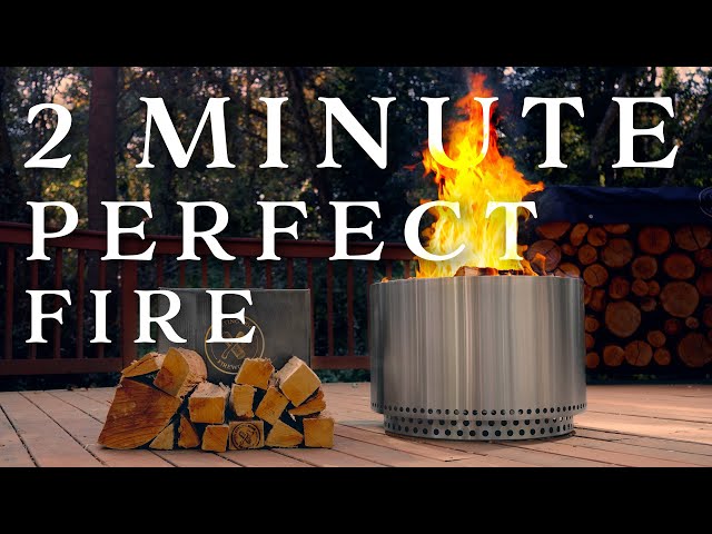 How to Start a Fire in a Fire Pit | Start a Fire in a Solo Stove Fire Pit Made Easy