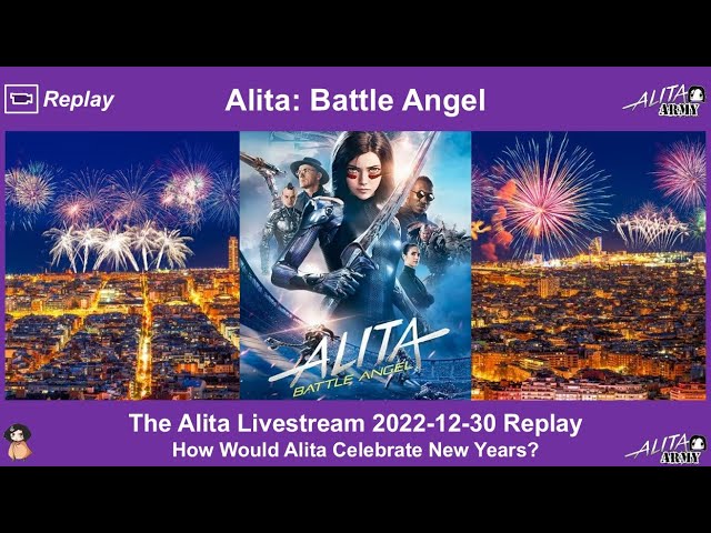 How Would Alita Celebrate New Year's Day? | Alita Livestream Replay | Alita Battle Angel 2