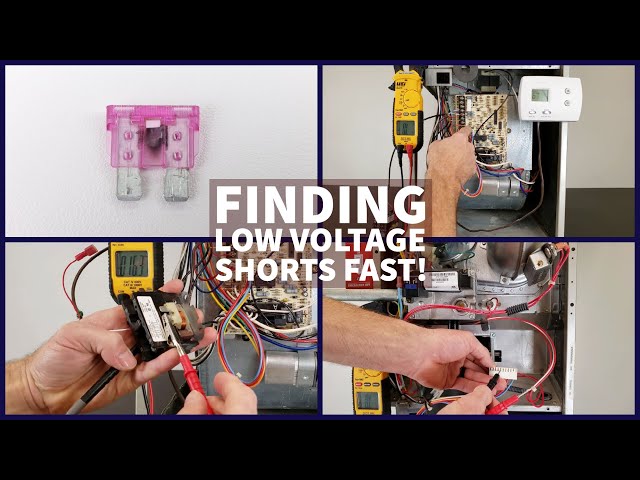 Finding Low Voltage Shorts Fast! HVAC Troubleshooting!