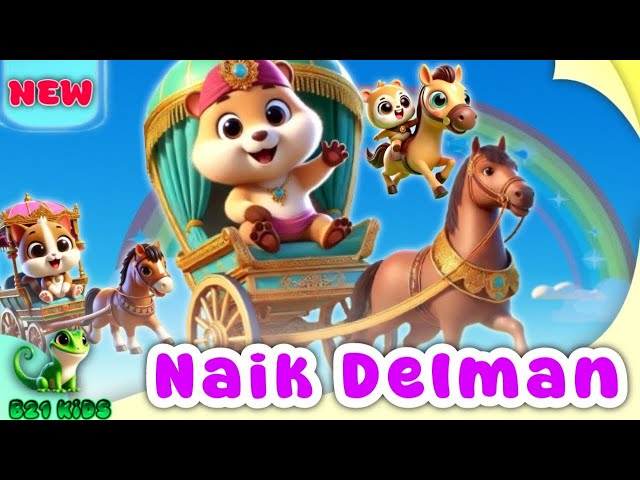 NAIK DELMAN - LABUBU - TEK KOTEK ANAK AYAM | LAGU ANAK ANAK INDONESIA TERBAIK