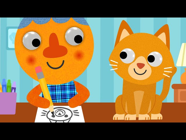 My Quiet Cat | Animal Sounds Song for Kids 🐱 | Noodle & Pals