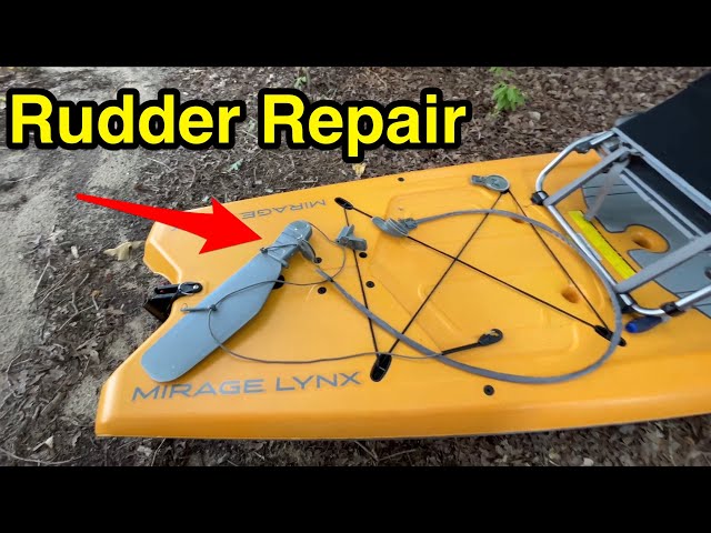 Hobie Lynx & iTrek steering rudder repair