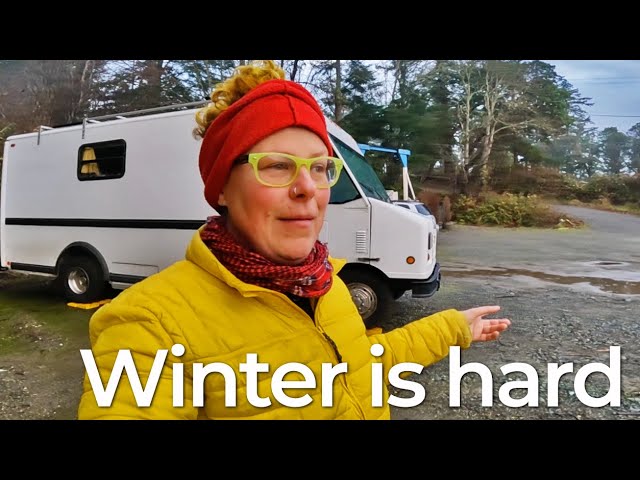 Finding community is hard - Digital nomad winter vanlife