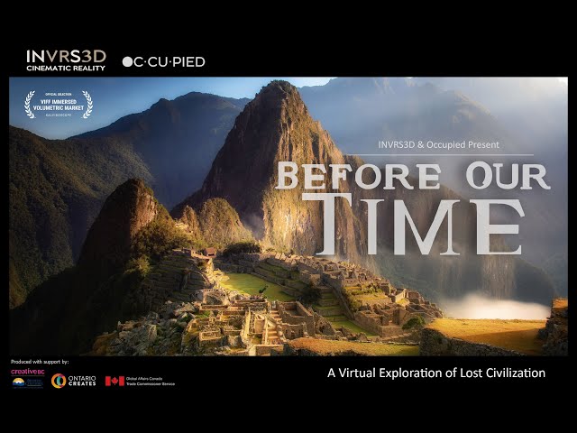 Before Our Time - VIFF 2020 Trailer (5K 3D 360)