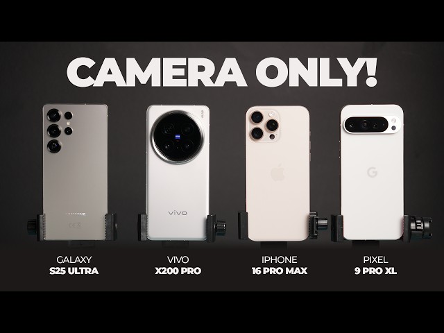 Galaxy S25 Ultra vs Vivo X200 Pro vs iPhone 16 Pro Max vs Google Pixel 9 Pro XL! SHOCKING Results!