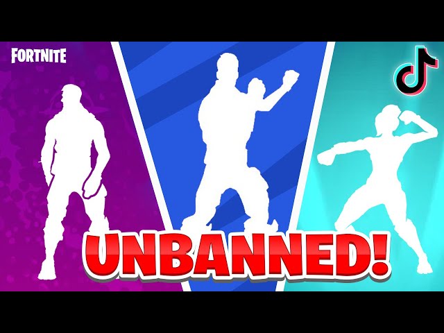 The Return Of The Rarest Fortnite Emotes | TikTok Unbanned!