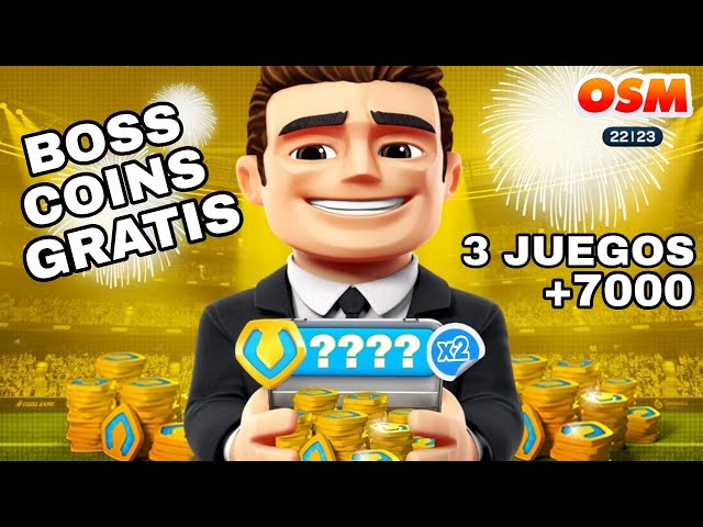 💲💰 GET FREE BOSS COINS IN OSM WITH THESE 3 GAMES 💰💲 | 🤑+7000 - TRICKS EASY 🤑 | ⚽ OSM 22/23 ⚽