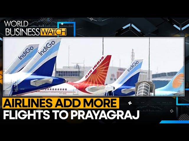 India: Govt Directs Airlines To Curb Fare Hikes Amid Kumbh Rush | World Business Watch | WION