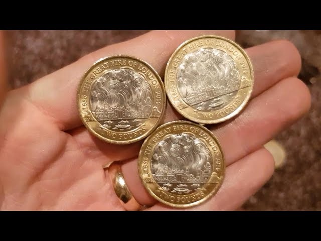 I'm on fire with these 3!!! 2 Pound Coin Hunt [Book 1]