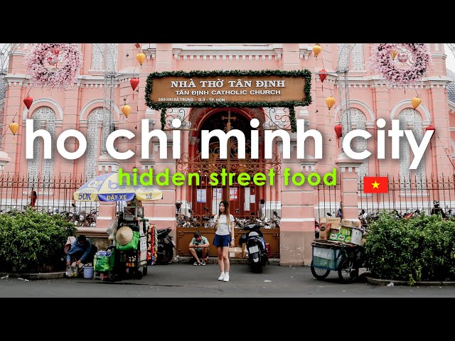 ho chi minh city travel vlog | saigon street food + tan dinh church