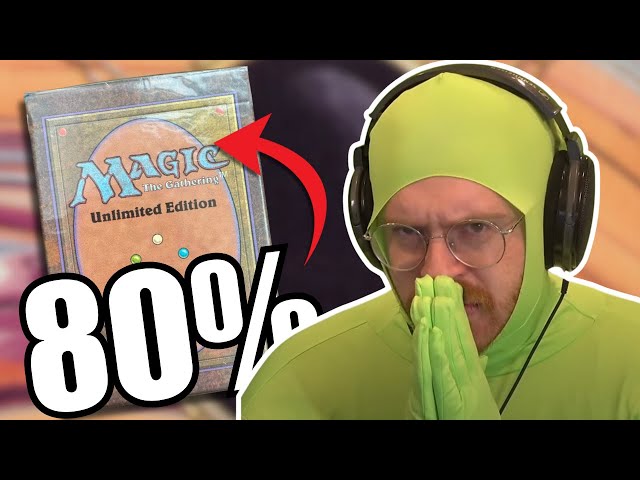 80% CHANCE OF A MOX?! | MTG Unlimited Starter Deck + Beta Booster Break