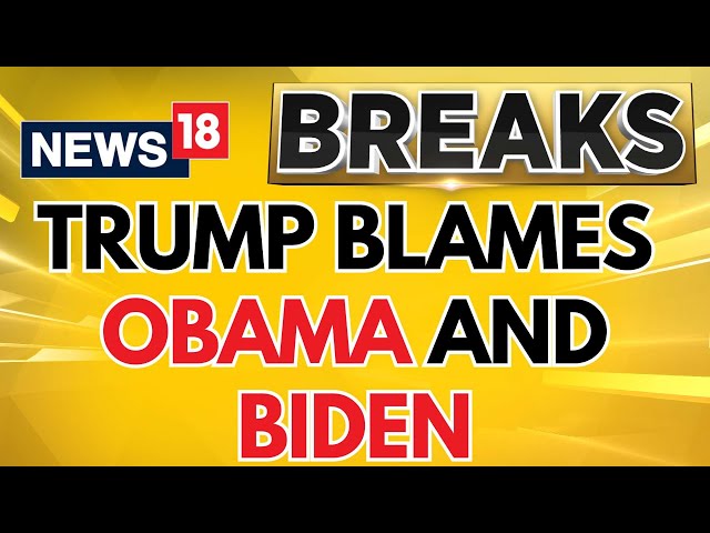 Donald Trump Blames Diversity Policies Under Obama And Biden After Washington Crash | News18