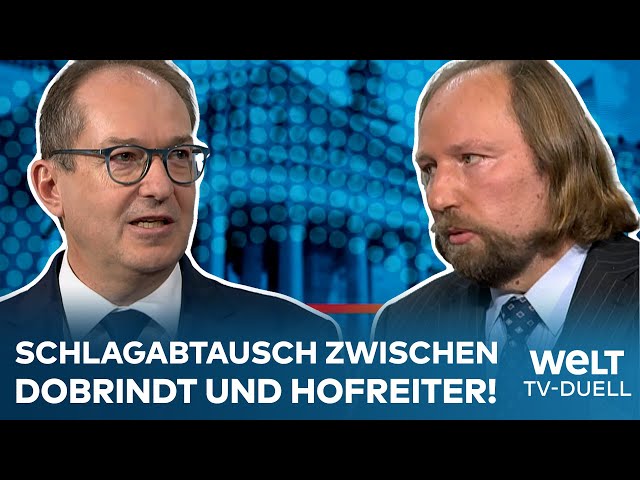 TV DUELL: Bundestag-Mehrheit für Migrationsplan von Merz! Dobrindt und Hofreiter im Schlagabtausch