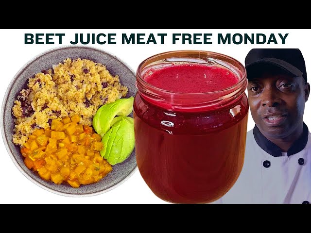 Drink at night to poop out all Bad fats and toxins in the morning |  Beet Juice  Meat Free Monday !