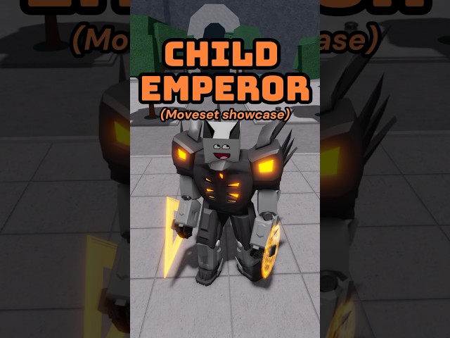 Child Emperor MOVESET SHOWCASE in The Strongest Battlegrounds ROBLOX #shorts