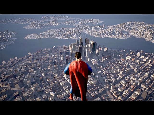 This Unreal Engine 5 Superman Demo is MIND BLOWING [4K]