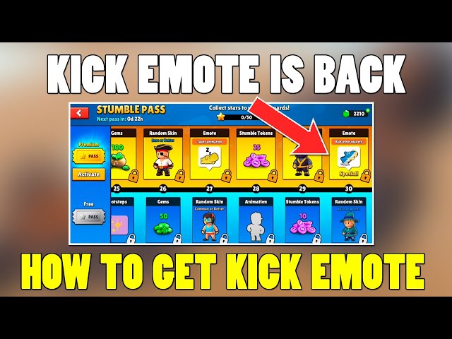 Kick Emote Is Here | How To Get Kick Emote In Stumble Guys | How To Get Punch and Kick Emote