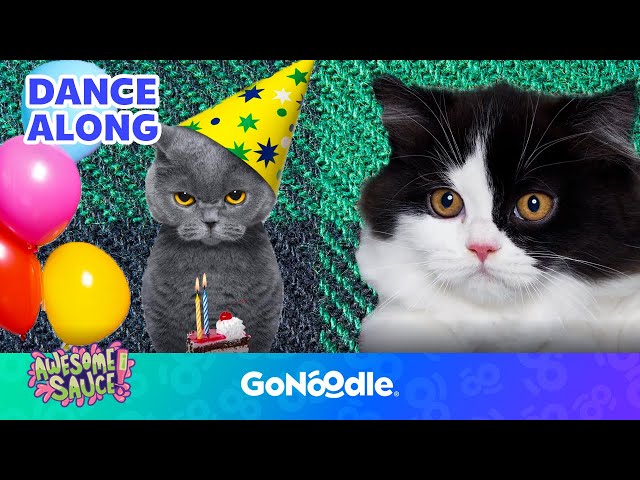 Cat Party Song | Songs for Kids | Dance Along | GoNoodle