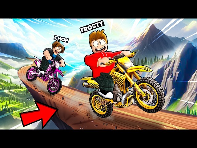 ROBLOX CHOP AND FROSTY PLAY DANGEROUS BIKE DRIVING