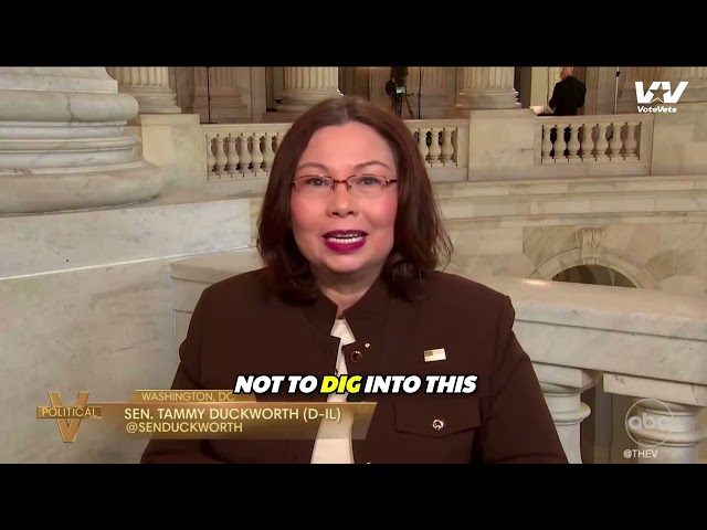 THE VIEW: Tammy Duckworth SHREDS Pete Hegseth’s Nonexistent Qualifications for Defense Secretary