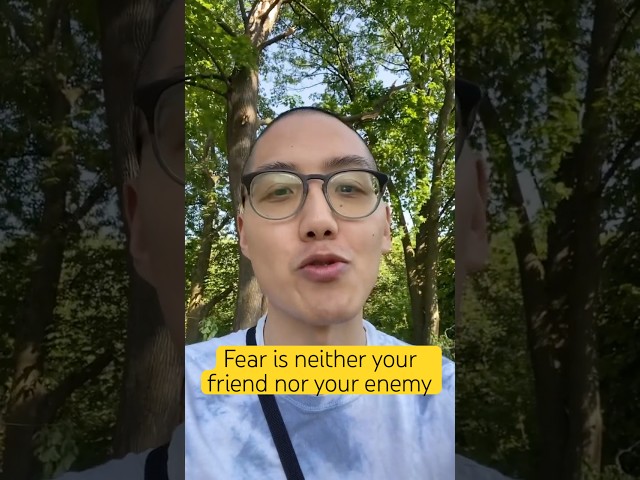 Fear is neither your friend nor your enemy #embracefear #selflovejourney #believeinyourself