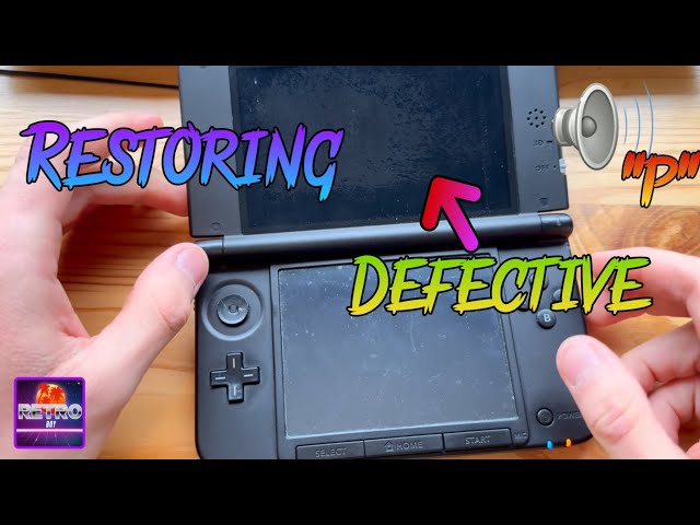 Fixing Defective Nintendo 3DS LL/XL!