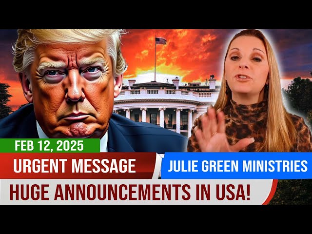 Julie Green PROPHETIC WORD✝️ [URGENT MESSAGE] PREPARE FOR HUGE ANNOUNCEMENTS IN USA | Prophecy