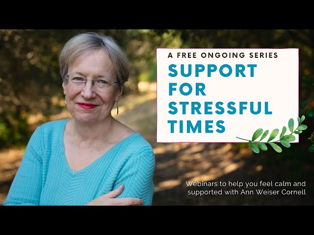 Support for Stressful Times June 1 2021