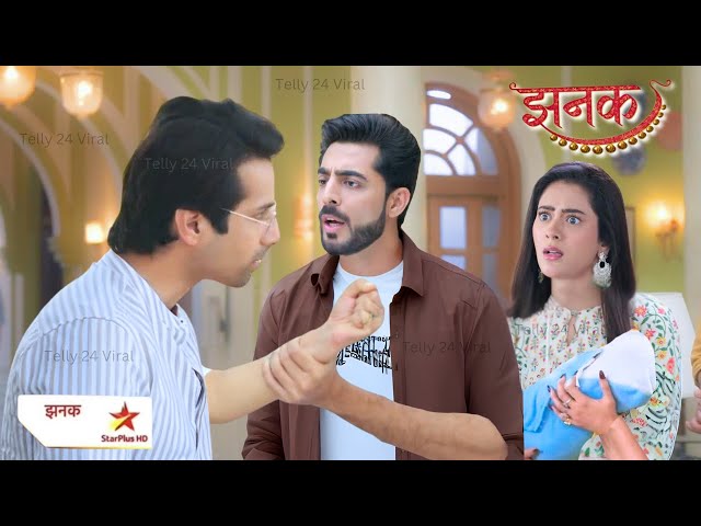 झनक को लेकर अनिरुद्ध और विहान में हुआ बड़ा झगड़ा || Jhanak Serial New Promo