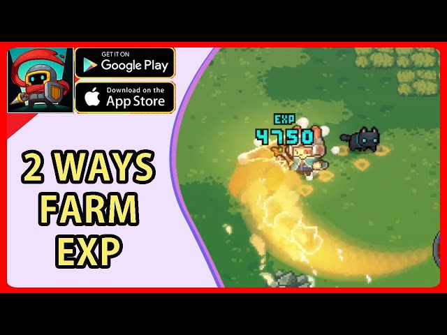 Soul Knight Prequel ✬ 2 Ways I use to Farm EXP to level up