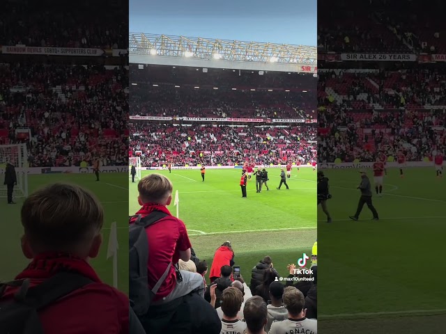 Ten Hag last interaction at Old Trafford as Man Utd Manager #premierleague #football #eriktenhag