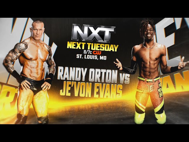 Randy Orton vs Je'Von Evans: NXT, Oct. 8, 2024