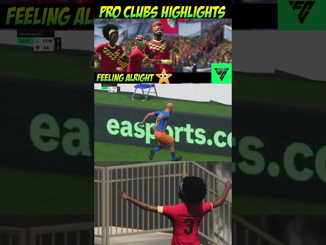 EAFC24 Pro Clubs Highlights - Feeling Alright  #game  #gaming #shorts