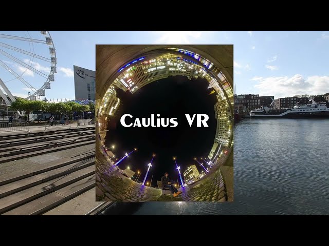 Fahrt mit dem Riesenrad auf der Kieler Woche (Hörn) 2022 (VR180 3D)