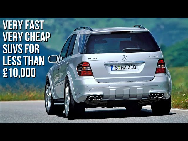 5 FORGOTTEN PERFORMANCE SUVs FOR UNDER £10,000