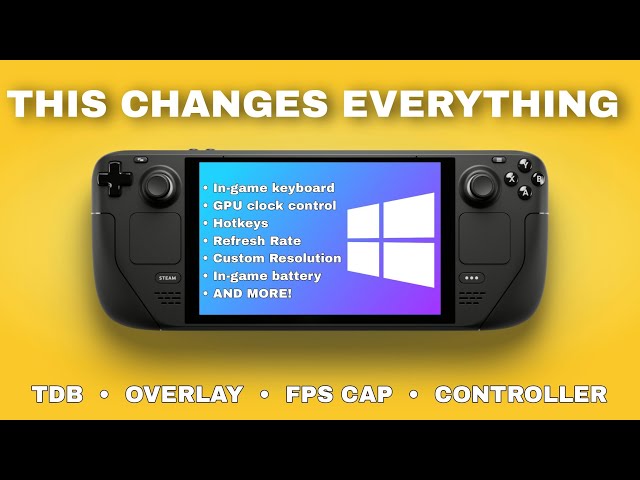 One App Fixes All Steam Deck Windows Issues - MUST WATCH!