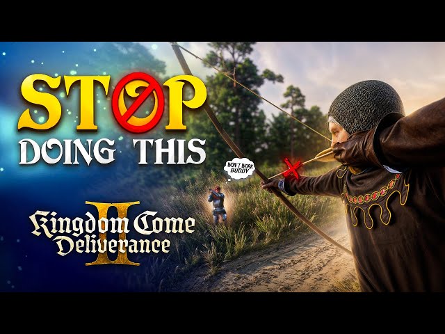 25 Mistakes You Make in Kingdom Come Deliverance 2 (Beginner's Guide) 🛑