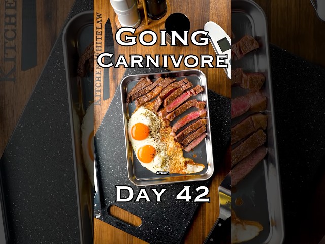 Going Carnivore Day 42: Steak & Eggs! #carnivore #wagyu #steakandeggs