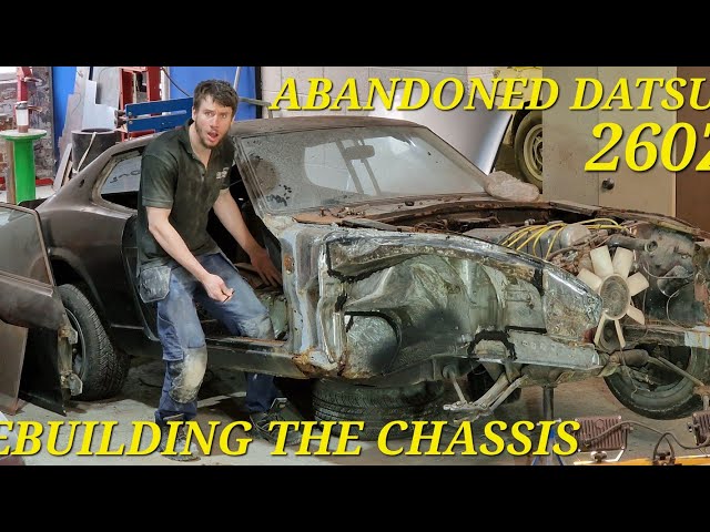 Cutting Out The Rotten Floor Pan & Rebuilding The Chassis On Our Datsun 260Z - Restoration Part 9