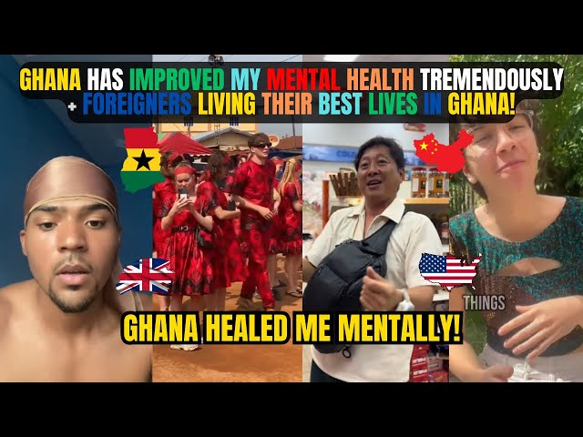 🇬🇭🇺🇸GHANA HAS IMPROVED MY MENTAL HEALTH TREMENDOUSLY + FOREIGNERS LIVING BEST LIVES IN 🇬🇭 | KammaDyn